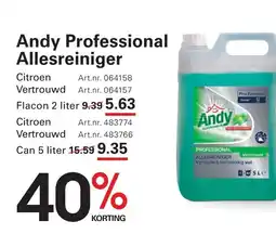 Sligro Andy Professional Allesreiniger aanbieding