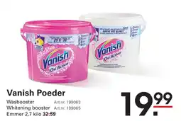 Sligro Vanish Poeder aanbieding