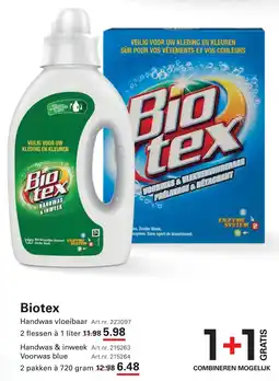 Sligro Biotex aanbieding