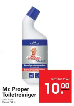 Sligro Mr. Proper Toiletreiniger aanbieding