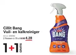 Sligro Cillit Bang Vuil en kalkreiniger aanbieding