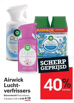 Sligro Airwick Luchtverfrissers aanbieding