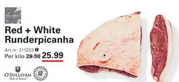 Sligro Red + White Runderpicanha aanbieding
