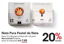 Sligro Nata Pura Pastel de Nata aanbieding