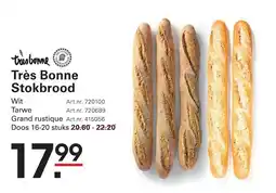 Sligro Très Bonne Stokbrood aanbieding