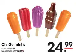 Sligro Ola Go mini's aanbieding