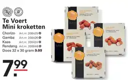 Sligro Te Voert Mini kroketten aanbieding