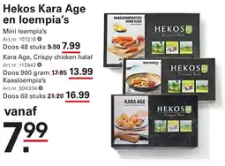 Sligro Hekos Kara Age en loempia's aanbieding