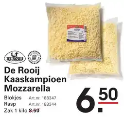 Sligro De Rooij Kaaskampioen Mozzarella aanbieding