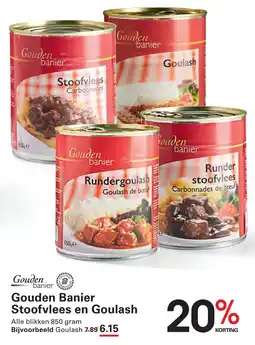 Sligro Gouden Banier Stoofvlees en Goulash aanbieding