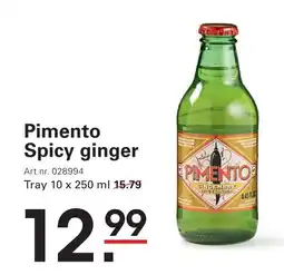 Sligro Pimento Spicy ginger aanbieding