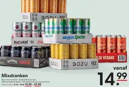 Sligro Mixdranken aanbieding