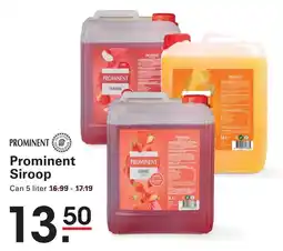 Sligro Prominent Siroop aanbieding