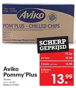 Sligro Aviko Pommy'Plus aanbieding