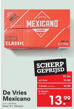 Sligro De Vries Mexicano aanbieding