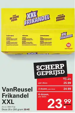 Sligro VanReusel Frikandel XXL aanbieding
