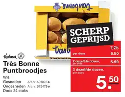 Sligro Très Bonne Puntbroodjes aanbieding