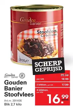 Sligro Gouden Banier Stoofvlees aanbieding