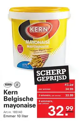 Sligro Kern Belgische mayonaise aanbieding