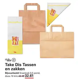 Sligro Take Dis Tassen en zakken aanbieding