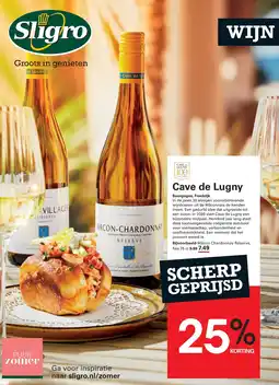 Sligro Cave de Lugny aanbieding