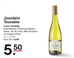 Sligro Jourdain Touraine aanbieding