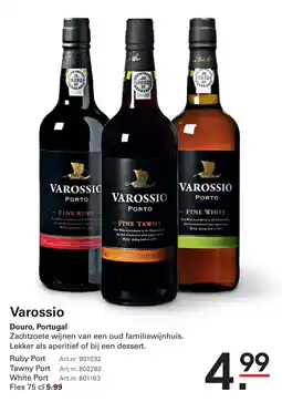 Sligro Varossio Douro, Portugal aanbieding
