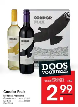 Sligro Condor Peak aanbieding