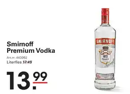 Sligro Smirnoff Premium Vodka aanbieding