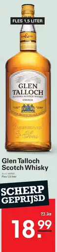 Sligro Glen Talloch Scotch Whisky aanbieding