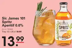 Sligro Sir. James 101 Spritz Aperitif 0.0% aanbieding
