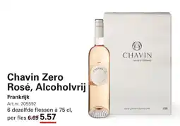 Sligro Chavin Zero Rosé, Alcoholvrij aanbieding