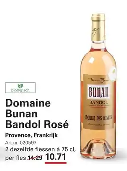 Sligro Domaine Bunan Bandol Rosé aanbieding