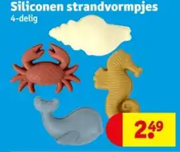 Kruidvat Siliconen strandvormpjes aanbieding