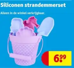 Kruidvat Siliconen strandemmerset aanbieding