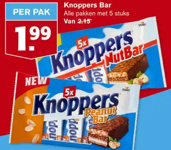 Hoogvliet Knoppers Bar aanbieding