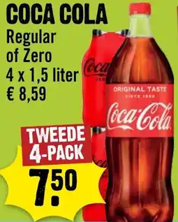Dirck 3 Coca cola Regular of Zero aanbieding