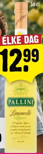 Dirck 3 Pallini Limoncello aanbieding