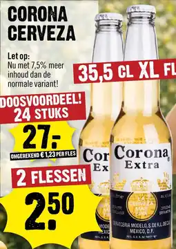 Dirck 3 Corona Cerveza aanbieding