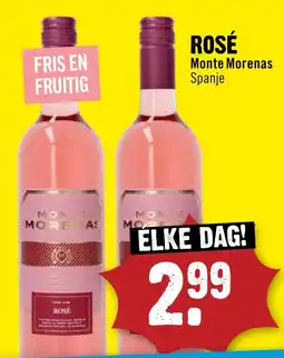 Dirck 3 Rosé Monte Morenas aanbieding