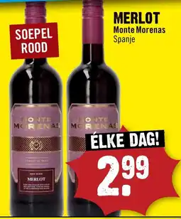 Dirck 3 Merlot Monte Morenas aanbieding