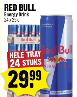 Dirck 3 Red Bull Energy Drink aanbieding