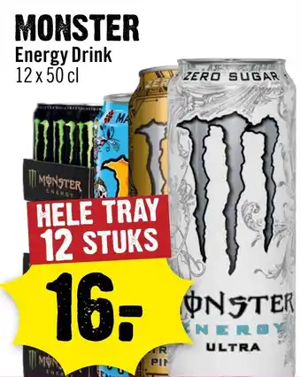 Dirck 3 Monster Energy Drink aanbieding