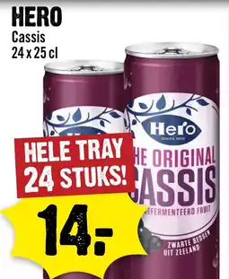 Dirck 3 Hero Cassis aanbieding