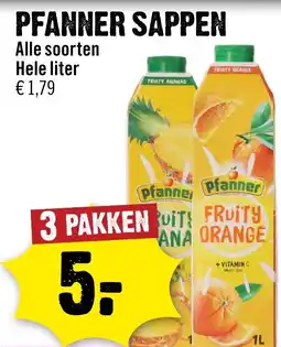 Dirck 3 Pfanner Sappen aanbieding