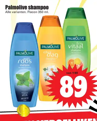 Dirk Palmolive shampoo aanbieding