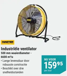 Pontmeyer Master Industriële ventilator aanbieding