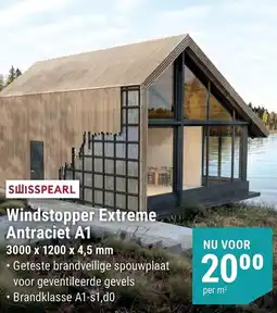 Pontmeyer Swisspearl Windstopper Extreme Antraciet A1 aanbieding