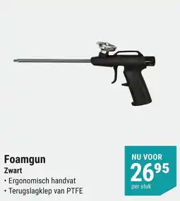 Pontmeyer Foamgun Zwart aanbieding