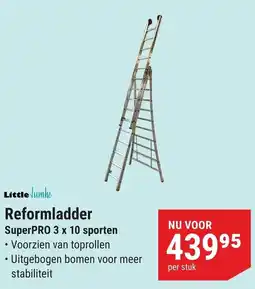 Pontmeyer Little Jumbo Reformladder aanbieding